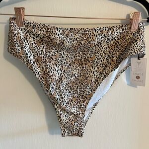 Shade and Shore high waist cheeky bikini bottom
